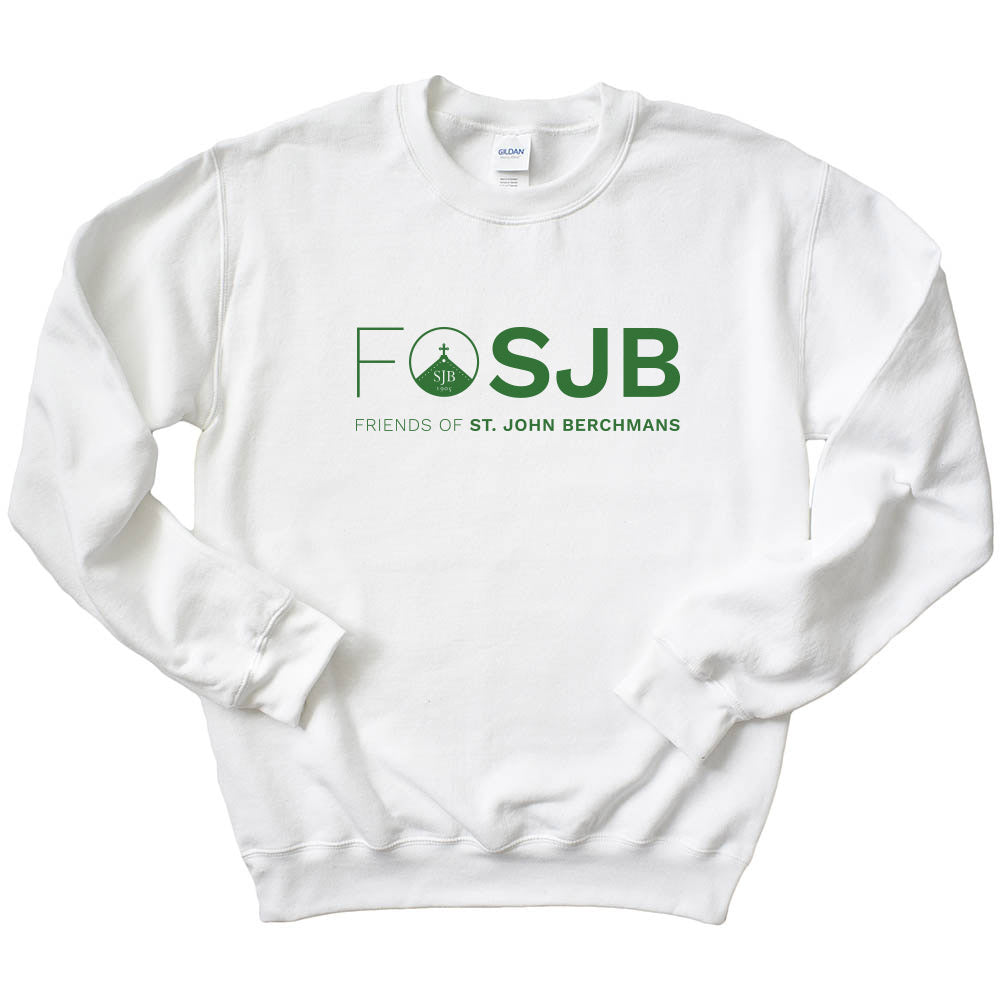FRIENDS OF ST. JOHN BERCHMANS ~  adult sweatshirt ~  classic fit