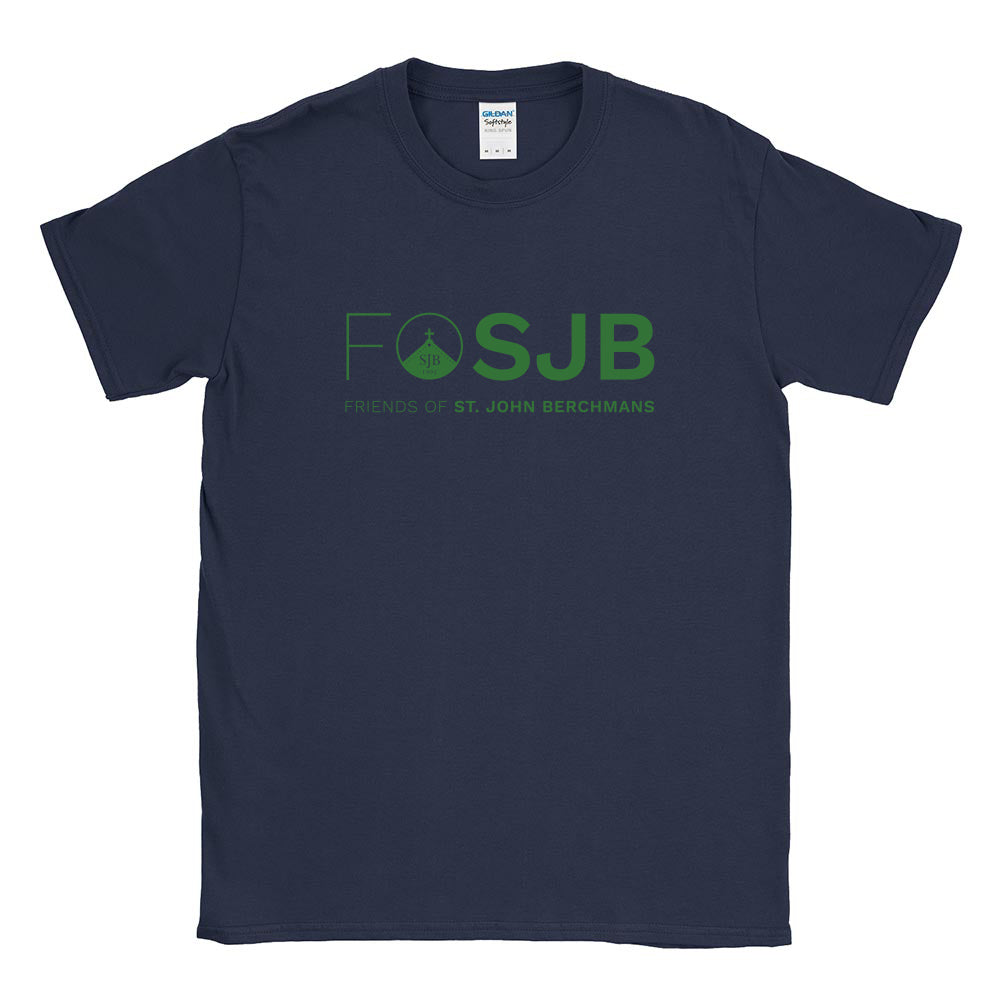 FRIENDS OF ST JOHN BERCHMANS   ~ adult softstyle tee  ~ classic fit