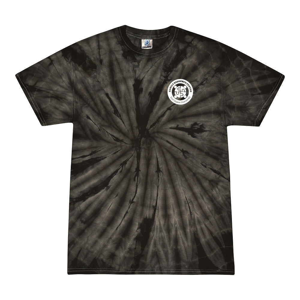 FAMILY RESOURCE CENTER TIE DYE UNISEX COTTON TEE ~ classic fit