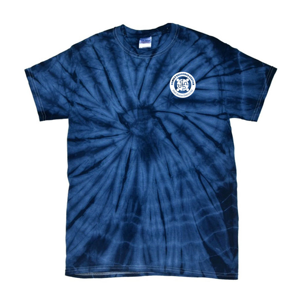 FAMILY RESOURCE CENTER TIE DYE UNISEX COTTON TEE ~ classic fit