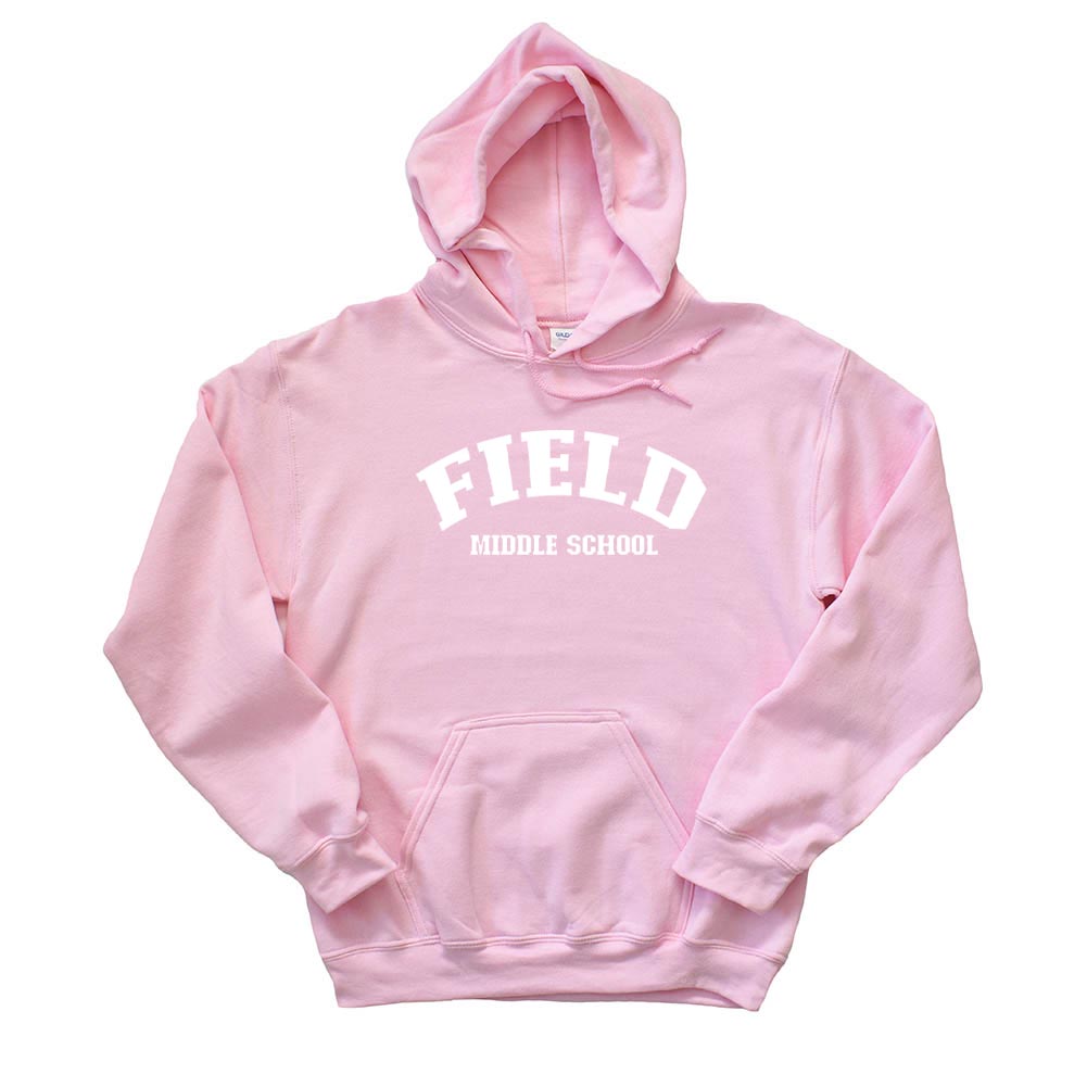 FIELD ARC HOODIE ~ FIELD MIDDLE SCHOOL ~ youth & adult ~ classic fit