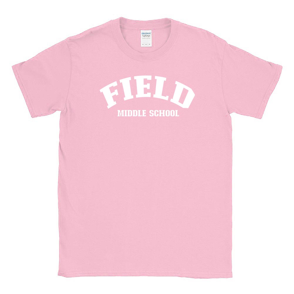 FIELD ARC TEE ~ FIELD MIDDLE SCHOOL ~ youth & adult ~ classic fit