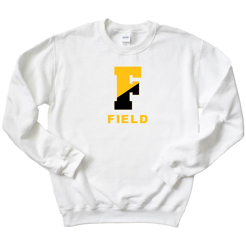 SPLIT F SWEATSHIRT ~ FIELD MIDDLE SCHOOL ~ youth & adult ~ classic fit