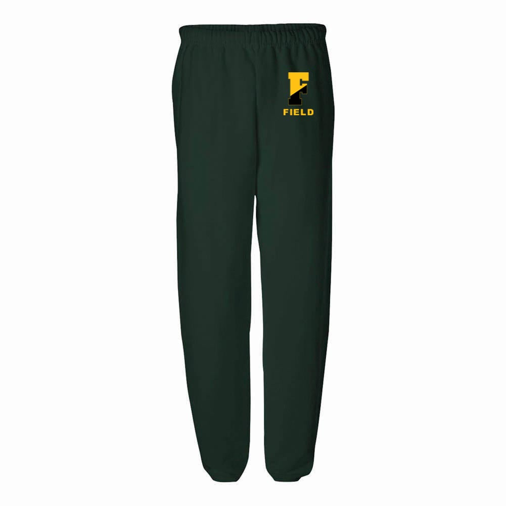 SPLIT F SWEATPANTS ~ FIELD MIDDLE SCHOOL ~ youth & adult ~ classic fit