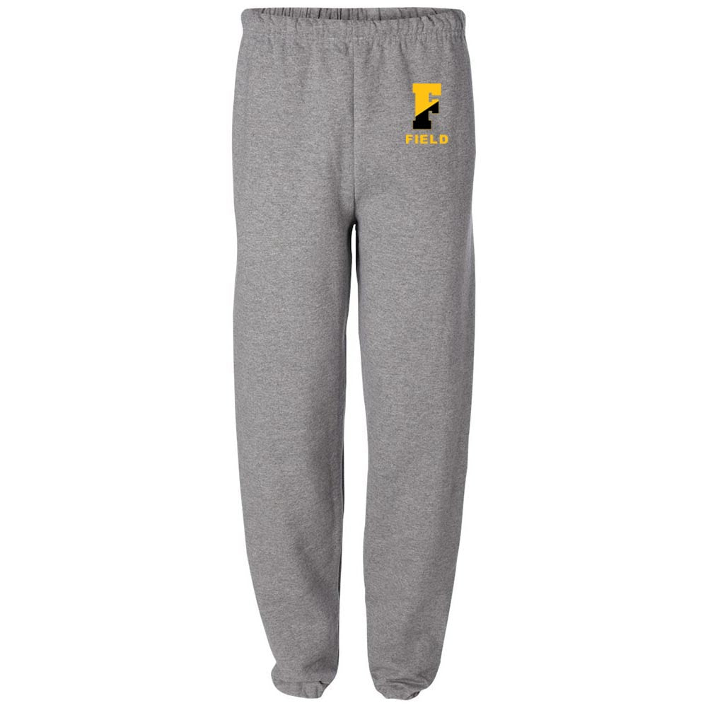 SPLIT F SWEATPANTS ~ FIELD MIDDLE SCHOOL ~ youth & adult ~ classic fit