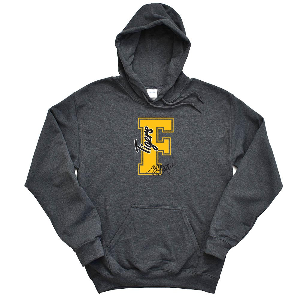 TIGERS HOODIE ~ FIELD MIDDLE SCHOOL ~ youth & adult ~ classic fit