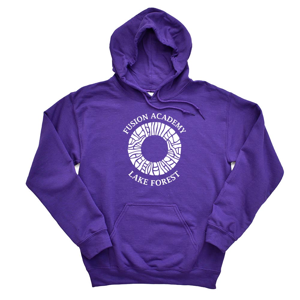 MOSAIC ARC UNISEX HOODIE ~ FUSION ACADEMY LAKE FOREST ~ classic fit