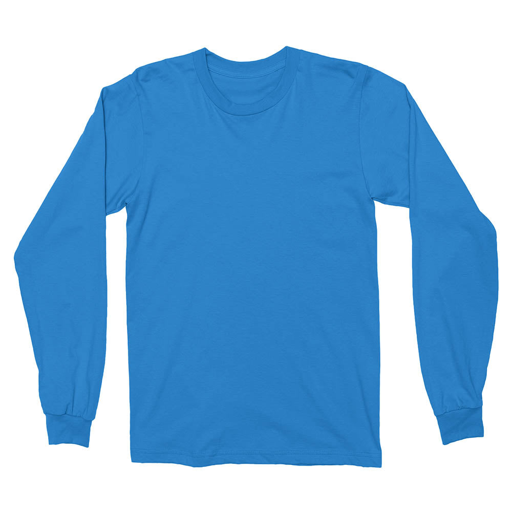 UNISEX COTTON LONG SLEEVE TEE  Gildan classic fit