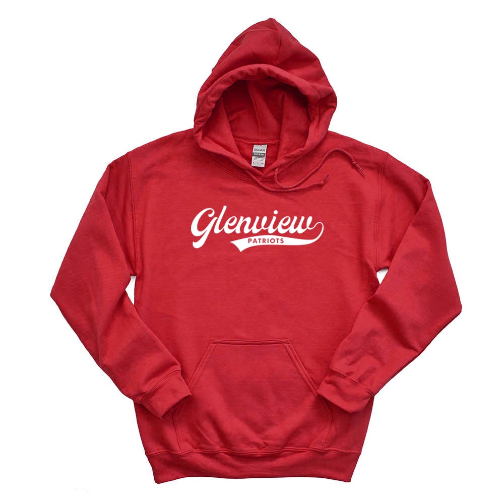 GLENVIEW BASEBALL HOODIES ~ GLENVIEW PATRIOTS ~ youth and adult ~ classic fit