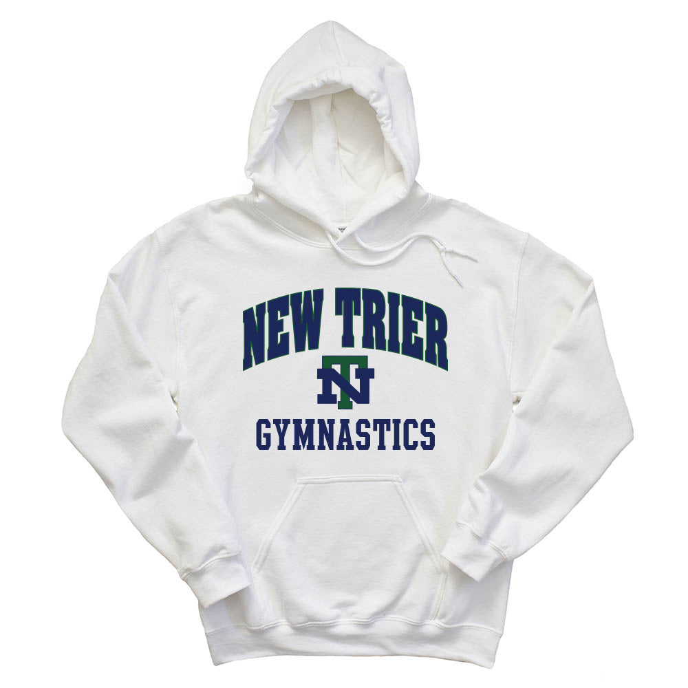 NEW TRIER GYMNASTICS HOODIE ~ youth & adult ~ classic fit