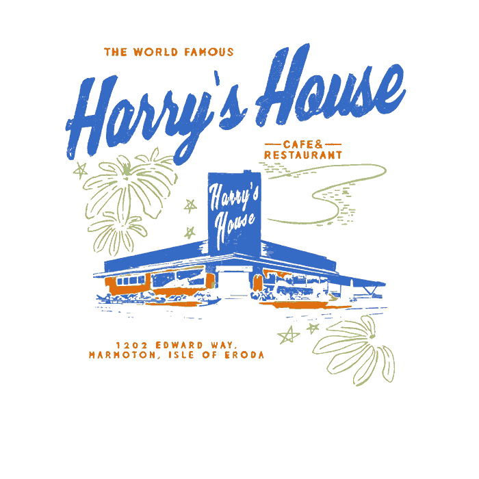 DESIGN: HARRY STYLES- HARRY'S HOUSE CAFE + RESTAURANT