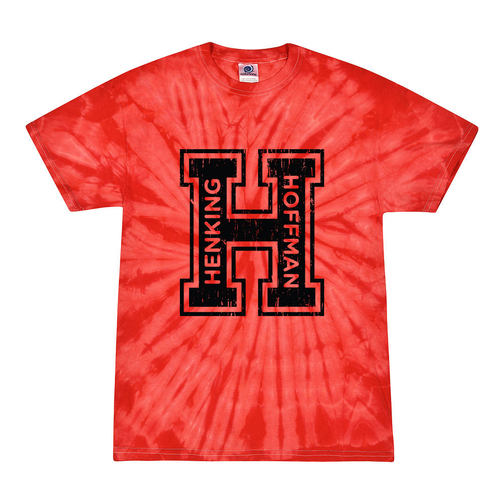 H - HENKING / HOFFMAN- TIE DYE TEE ~ youth and adult ~ classic fit