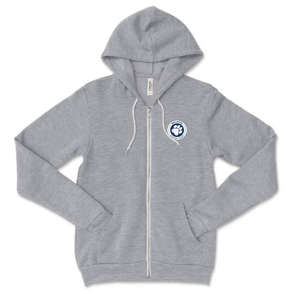 HICKORY POINT ZIP HOODIE ~  youth and adult ~  classic fit