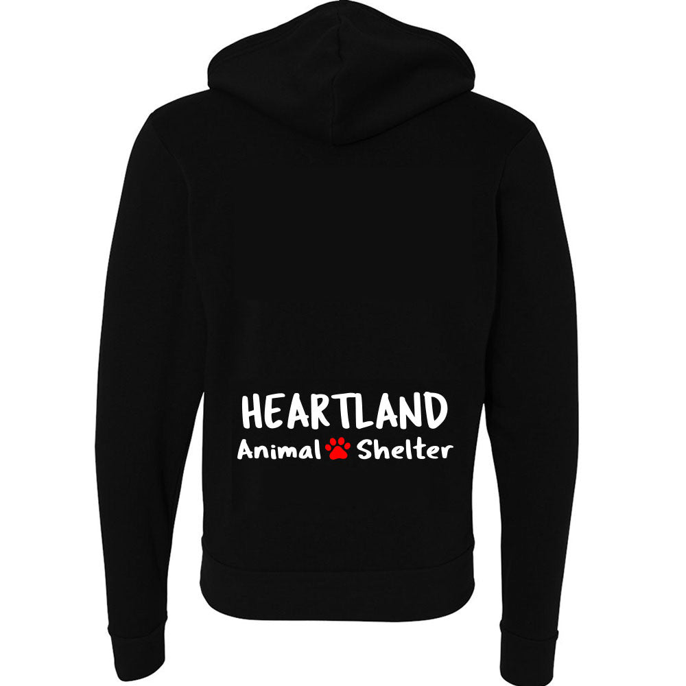 HEARTLAND Zip <br />hoodie - humanKIND