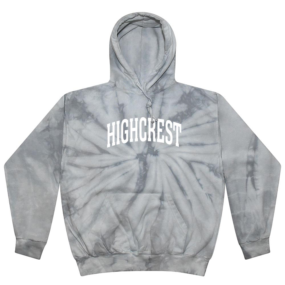 HIGHCREST ARC TIE DYE HOODIE ~ HIGHCREST MIDDLE SCHOOL ~ youth and adult ~ classic unisex fit