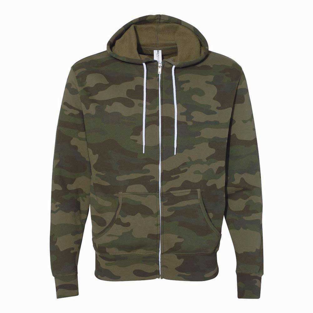 CUSTOM LIGHTWEIGHT ZIP HOODIE ~ APACHI VILLAGE ~ adult ~ classic unisex fit