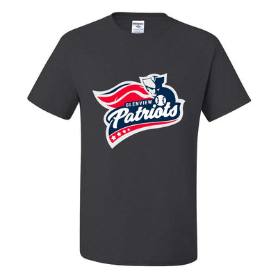 PATRIOTS LOGO DRIPOWER TEE ~  GLENVIEW PATRIOTS ~ youth & adult