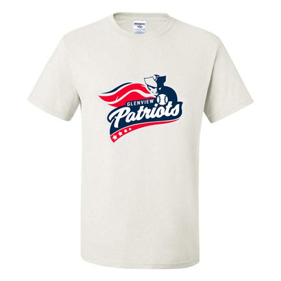 PATRIOTS LOGO DRIPOWER TEE ~  GLENVIEW PATRIOTS ~ youth & adult