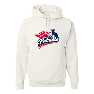 PATRIOTS LOGO HOODIE ~ GLENVIEW PATRIOTS ~ youth & adult ~ unisex fit