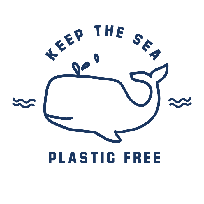 DESIGN: KEEP THE SEA PLASTIC FREE- WHALE