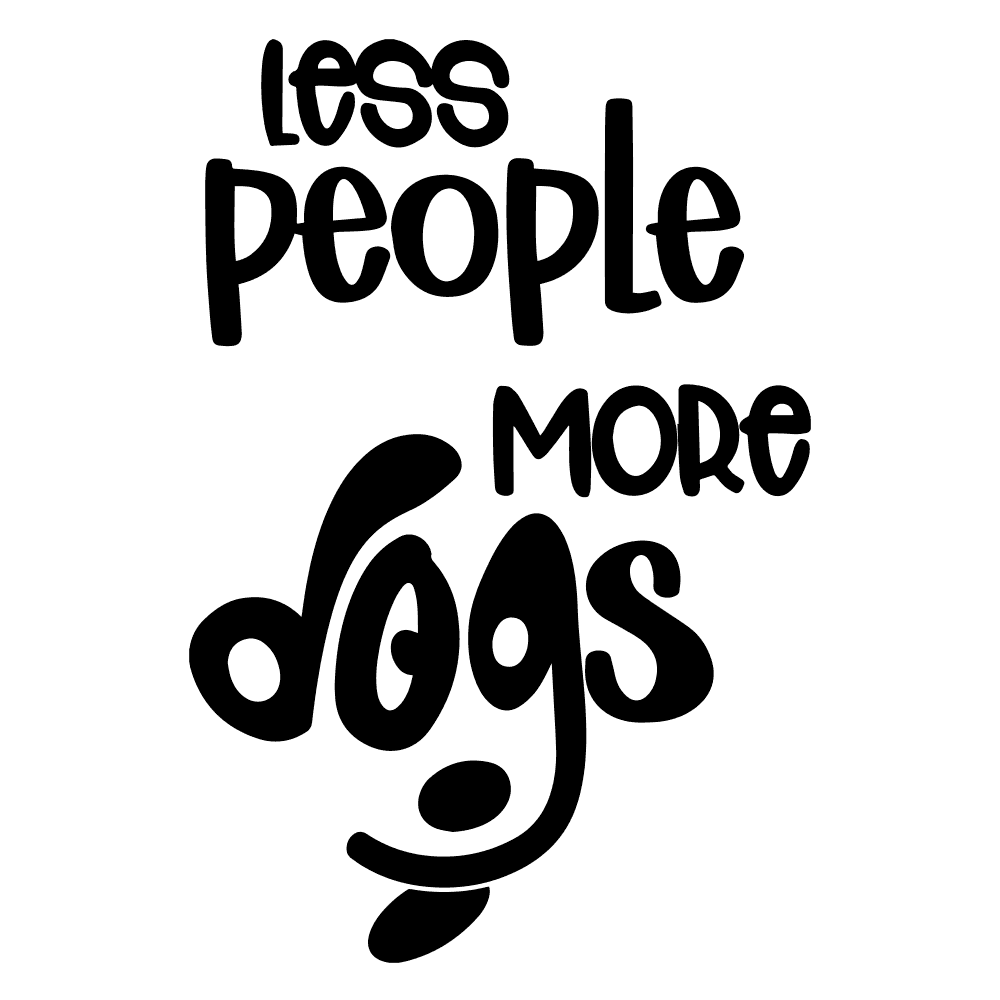 DESIGN: LESS PEOPLE MORE DOGS