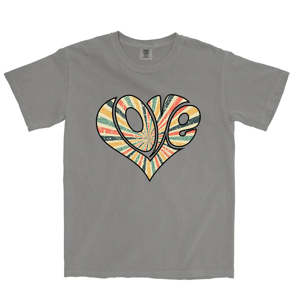 LOVE HEART <br />unisex tee <br /> boxy fit - humanKIND
