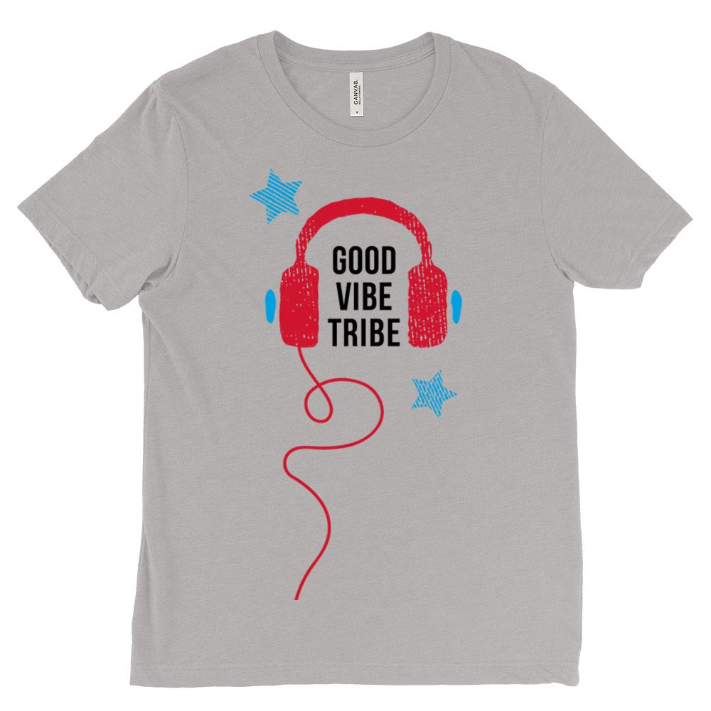 LITTLE ACTIVISTS GOOD VIBE TRIBE TRIBLEND TEE ~ baby 