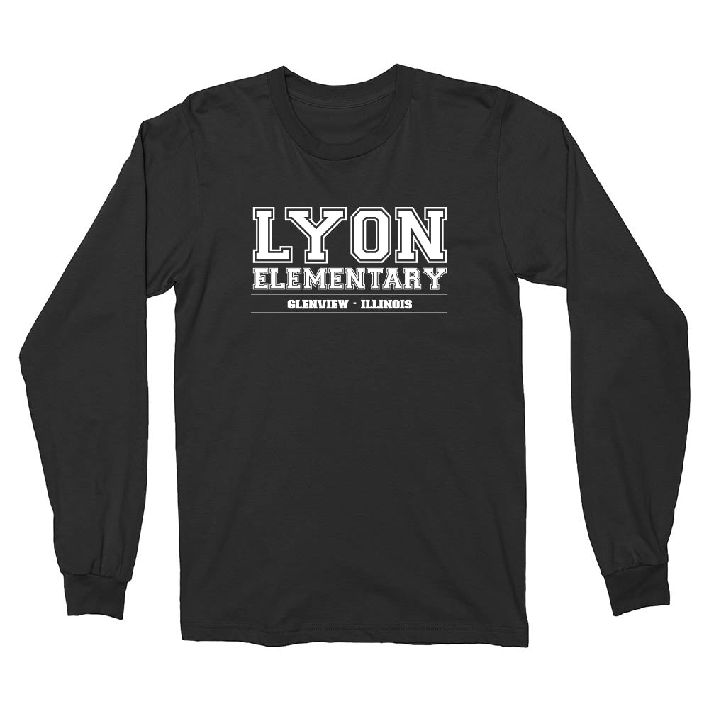 LYON LONG SLEEVE TEE ~  youth and adult ~ boxy fit