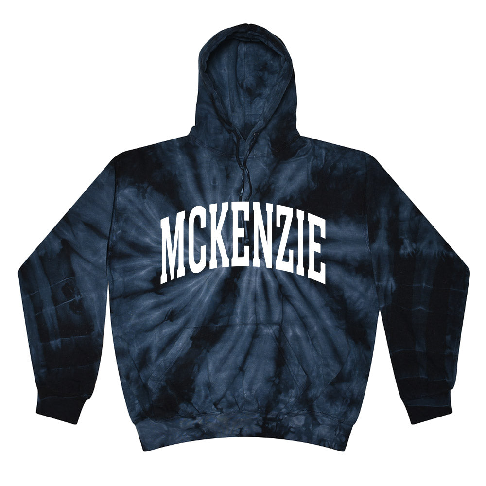 MCKENZIE ARC TIE DYE HOODIE ~ youth and adult ~ classic unisex fit