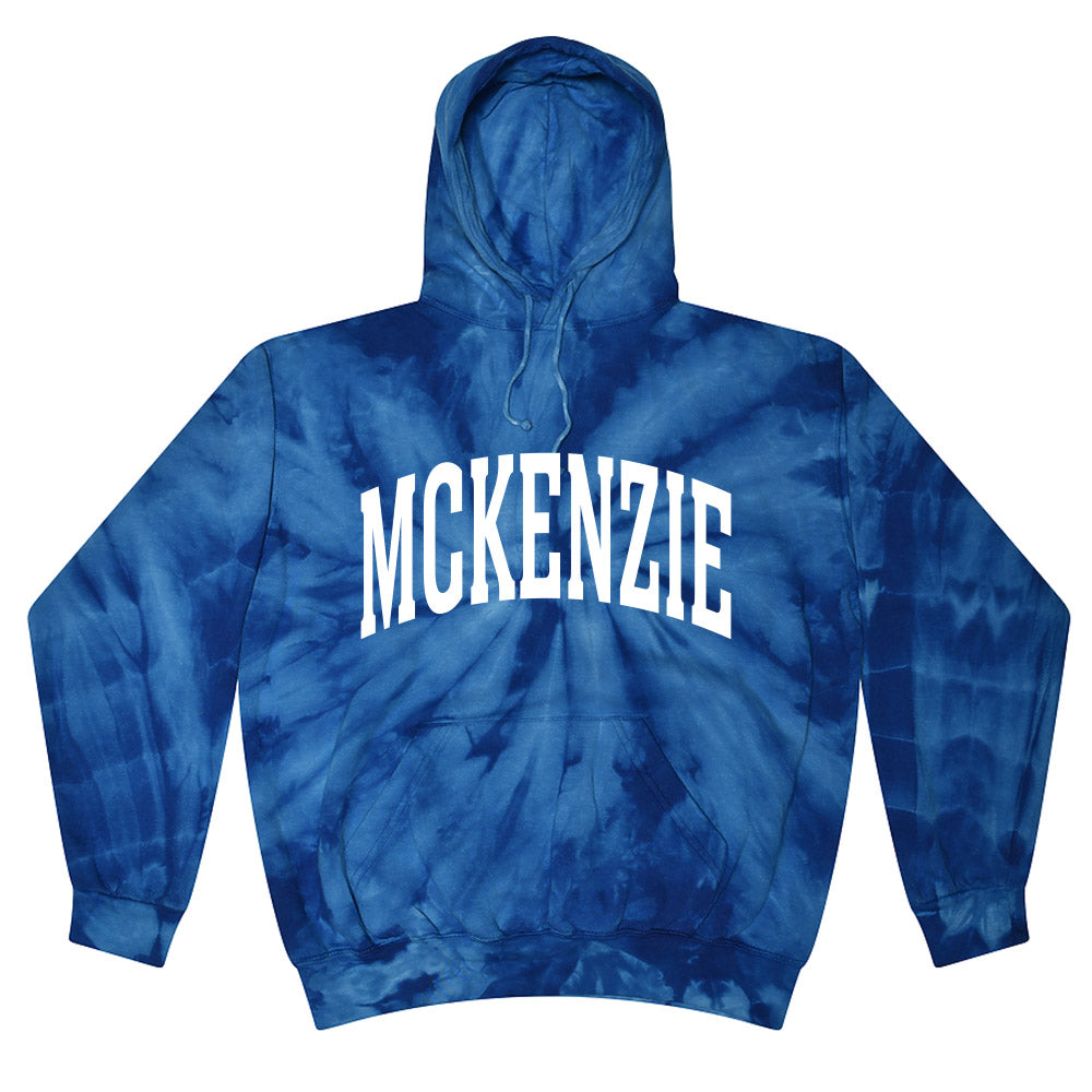 MCKENZIE ARC TIE DYE HOODIE ~ youth and adult ~ classic unisex fit