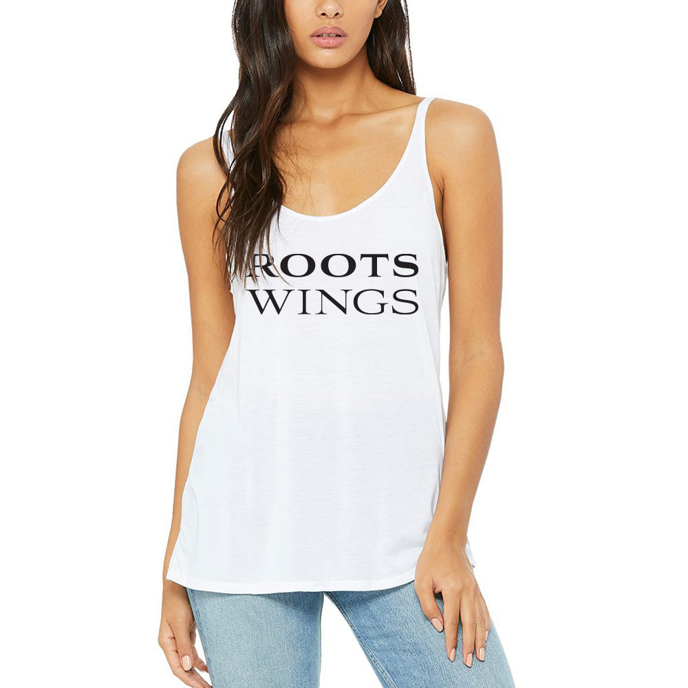 Slouchy Tank ~ ROOTS & WINGS