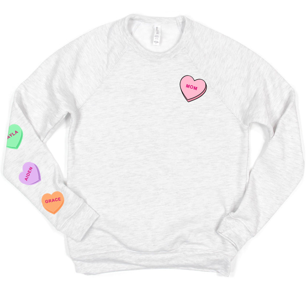 MY HEARTS ~ BELLA + CANVAS ~ unisex sweatshirt
