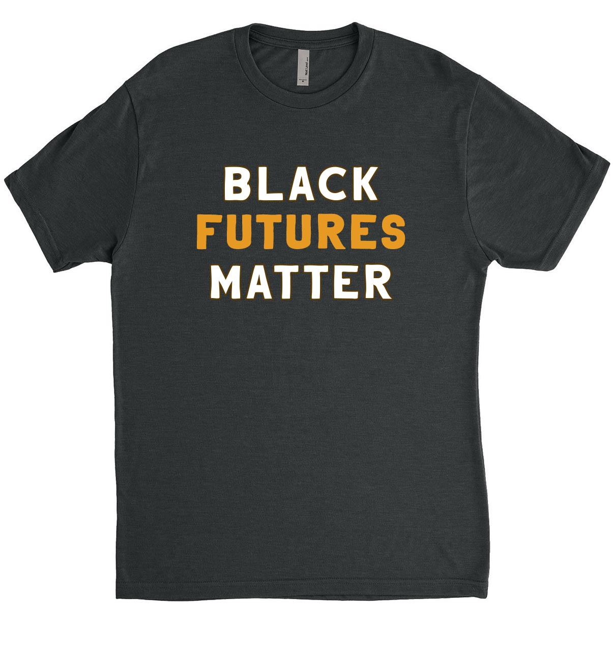 BLACK FUTURES MATTER  NEXT LEVEL UNISEX TRIBLEND TEE  classic fit - humanKIND shop with a purpose