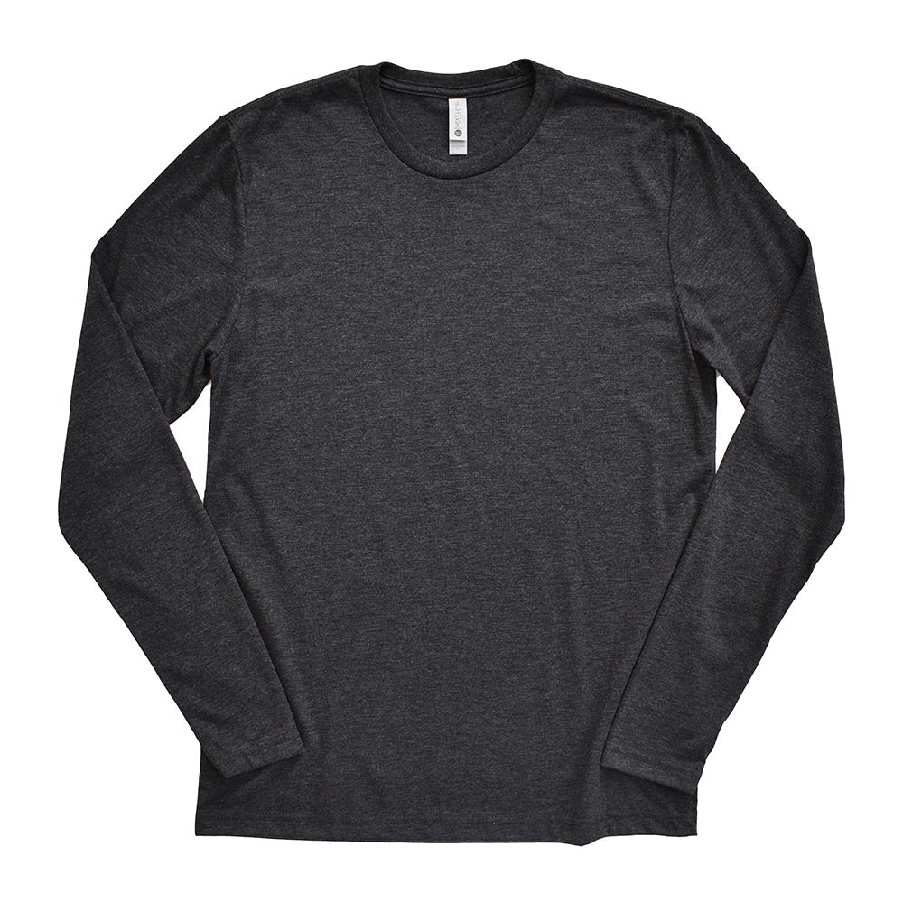 WOOD OAKS NEXT LEVEL UNISEX TRIBLEND LONG SLEEVE classic fit - humanKIND shop with a purpose
