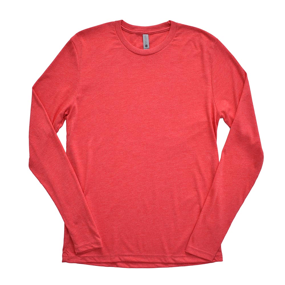 UNISEX TRIBLEND LONG SLEEVE TEE Next Level classic fit