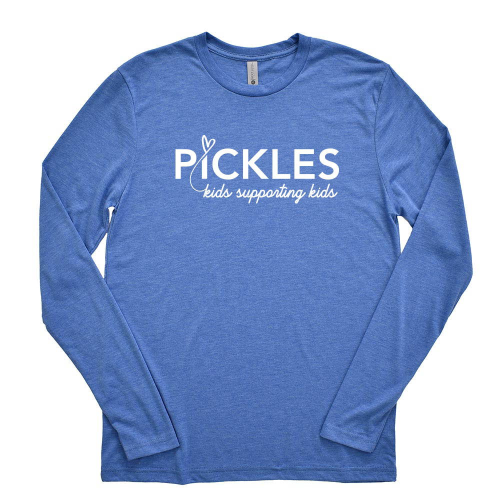 PICKLES    unisex triblend long sleeve tee   classic fit - humanKIND