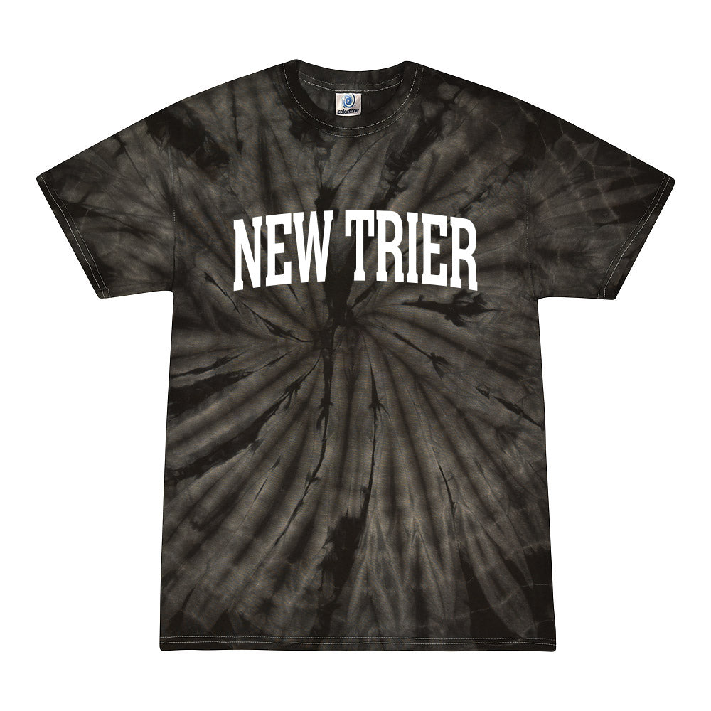 NEW TRIER ARC TIE DYE TEE ~ youth and adult ~ classic fit