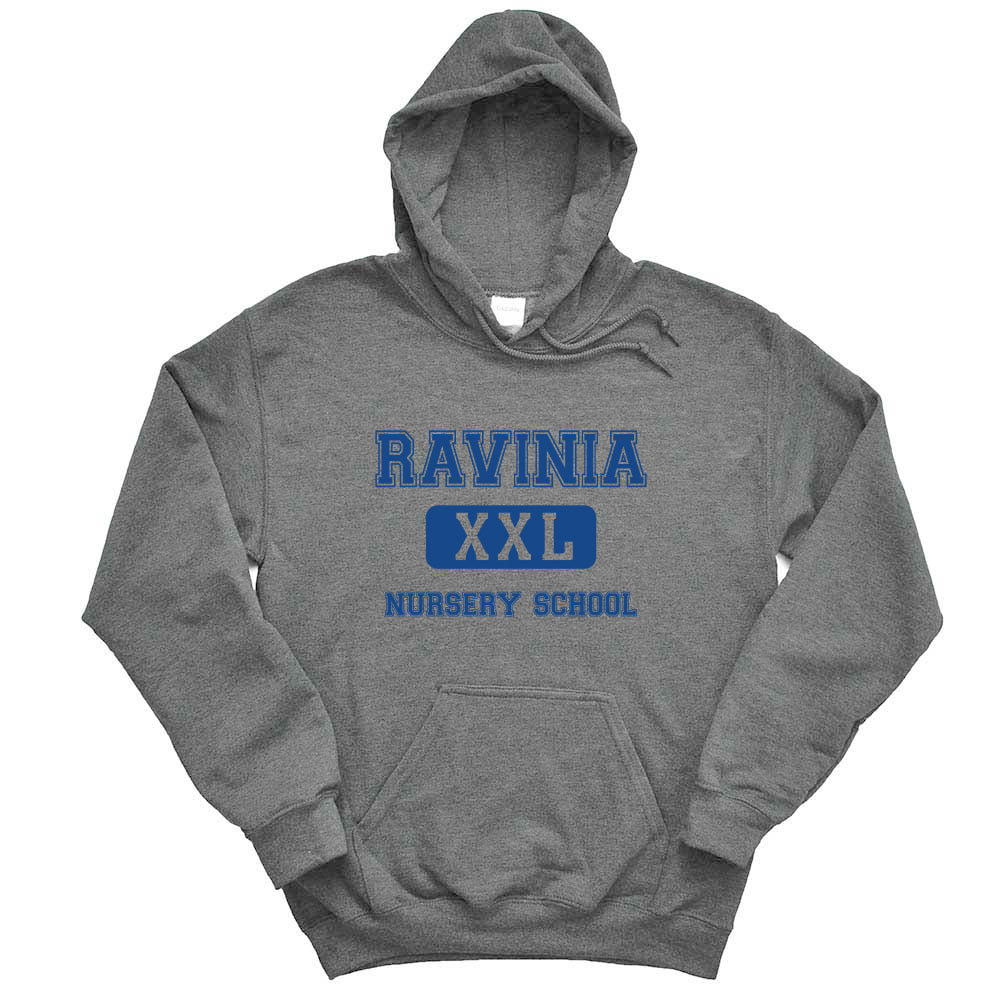 RAVINIA NURSERY SCHOOL XXL  HOODIE ~ RAVINIA NURSERY SCHOOL ~ adult ~ classic unisex fit