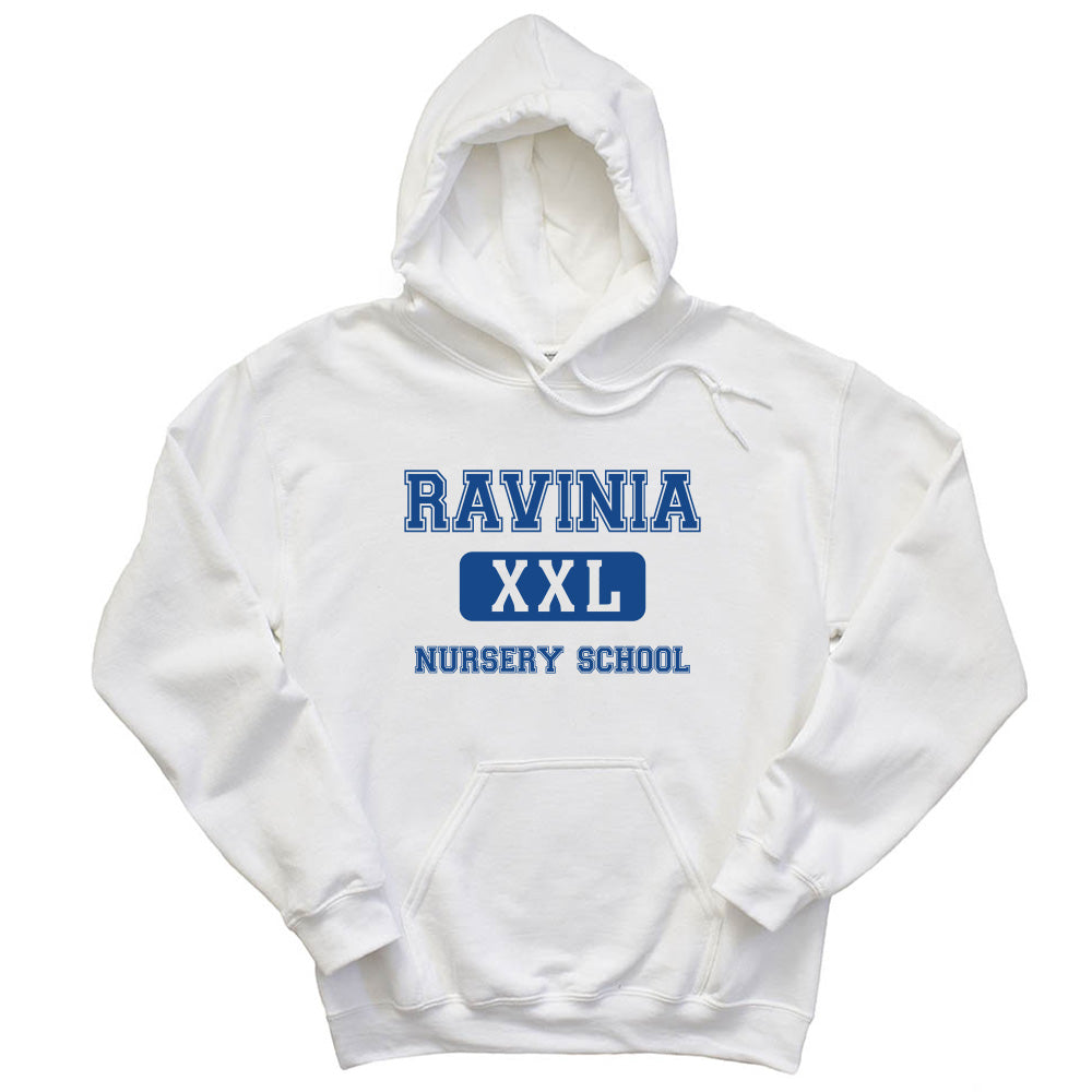 RAVINIA NURSERY SCHOOL XXL  ~ ADULT HOODIE  ~ classic fit