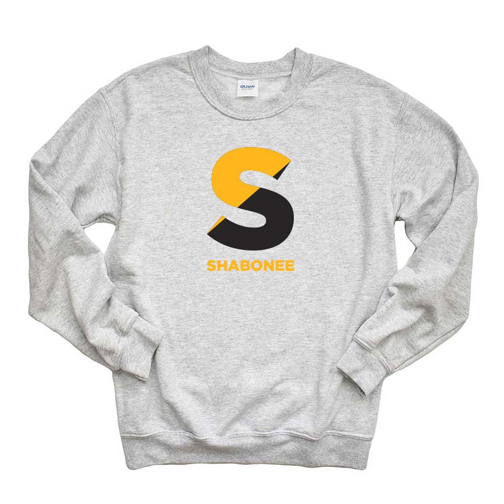 SPLIT S SWEATSHIRT ~ SHABONEE ELEMENTARY SCHOOL ~ youth and adult ~ classic unisex fit