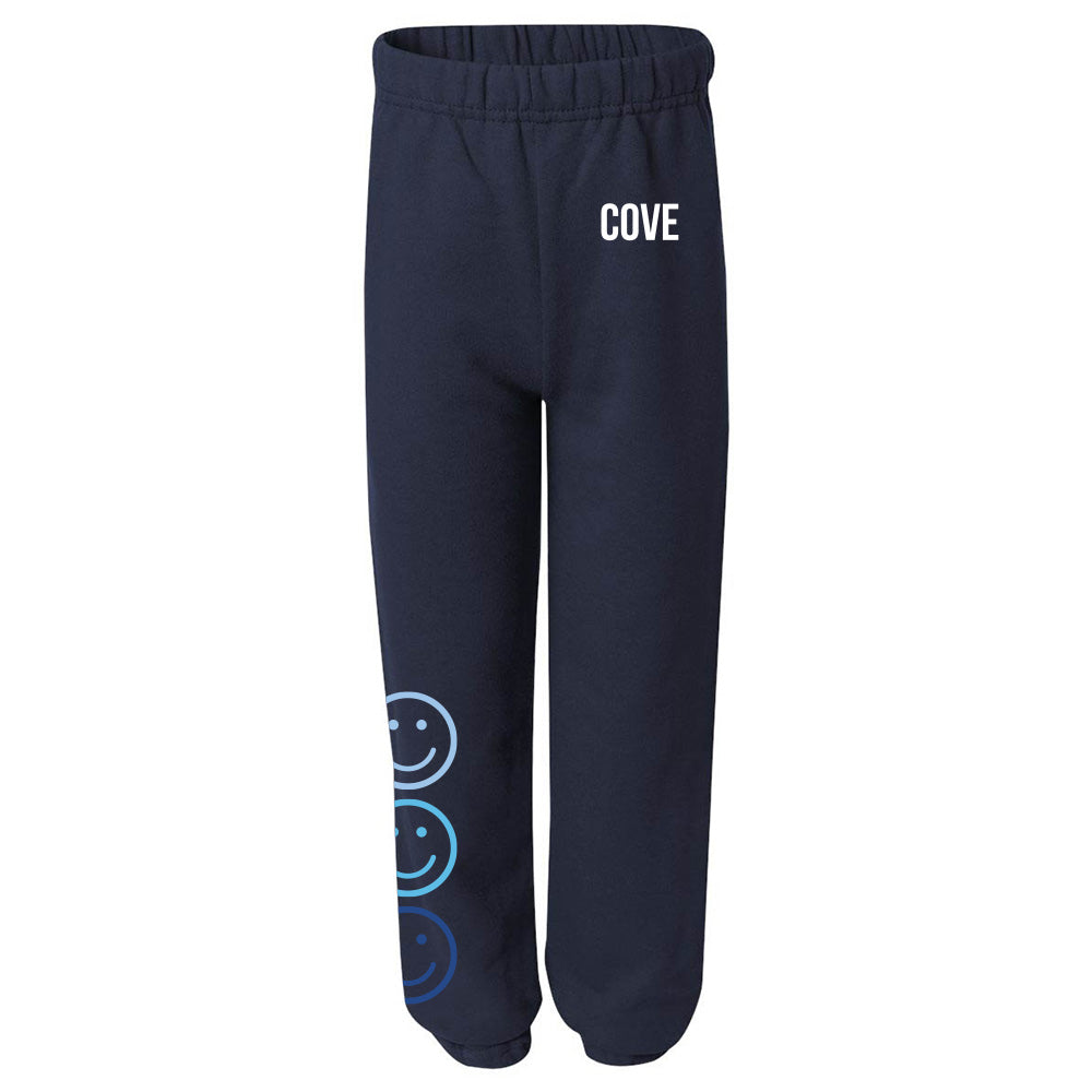 MODERN COVE SMILEY TOWER SWEATPANTS ~ youth and adult ~ classic unisex fit
