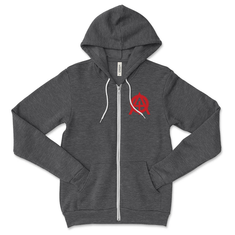 LOGO ZIP HOODIE ~ ST. ATHANASIUS ~ youth & adult ~ classic unisex fit