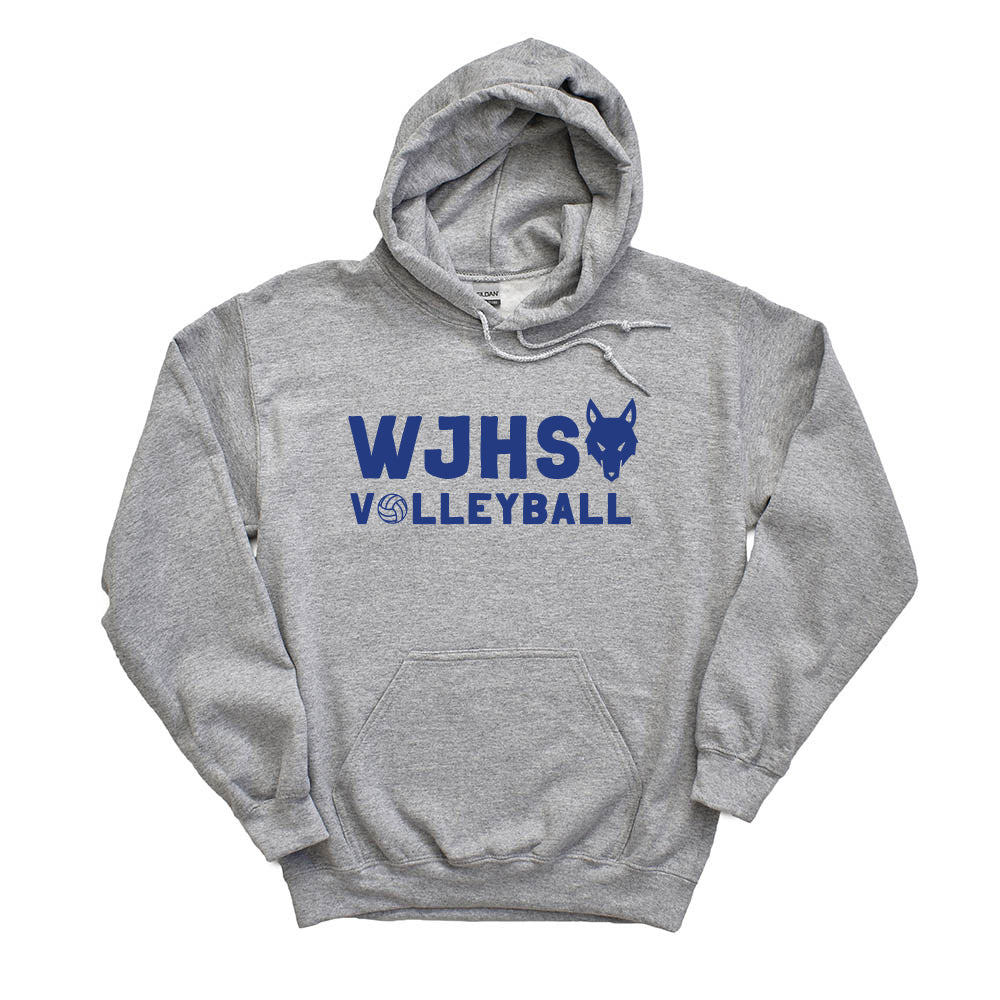 WJHS VOLLEYBALL HOODIE ~  youth and adult  ~ classic unisex fit
