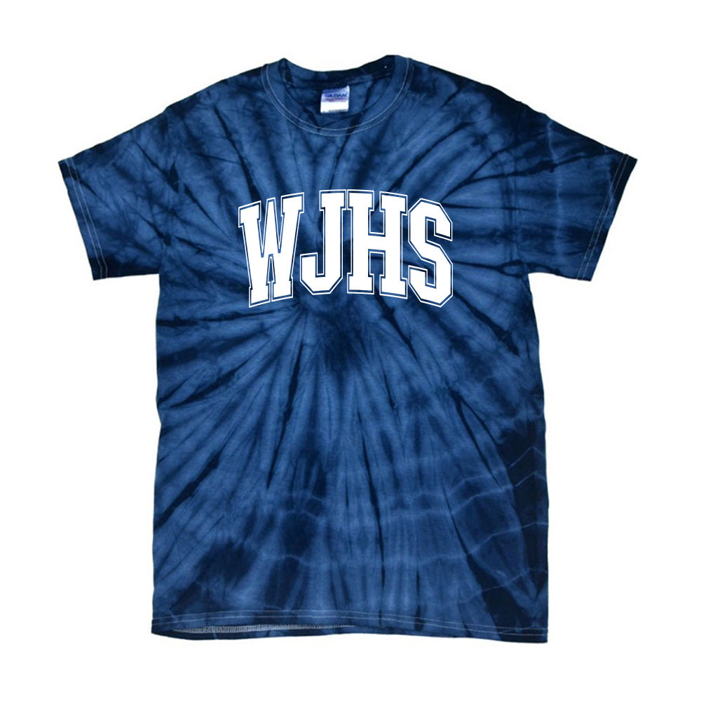 WJHS ARC TIE DYE TEE ~ youth and adult ~ classic fit