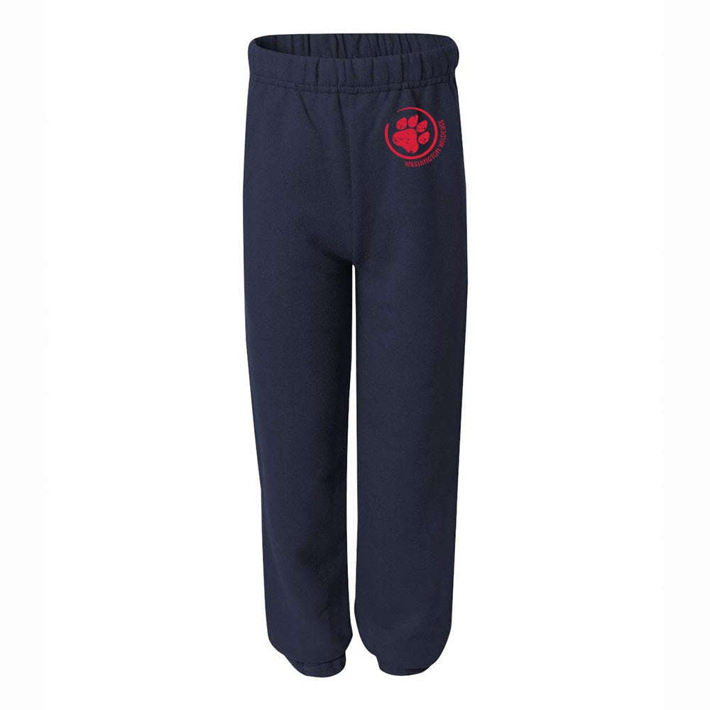 WASHINGTON PAW SWEATPANTS ~ WASHINGTON ELEMENTARY SCHOOL ~ youth & adult ~ classic fit