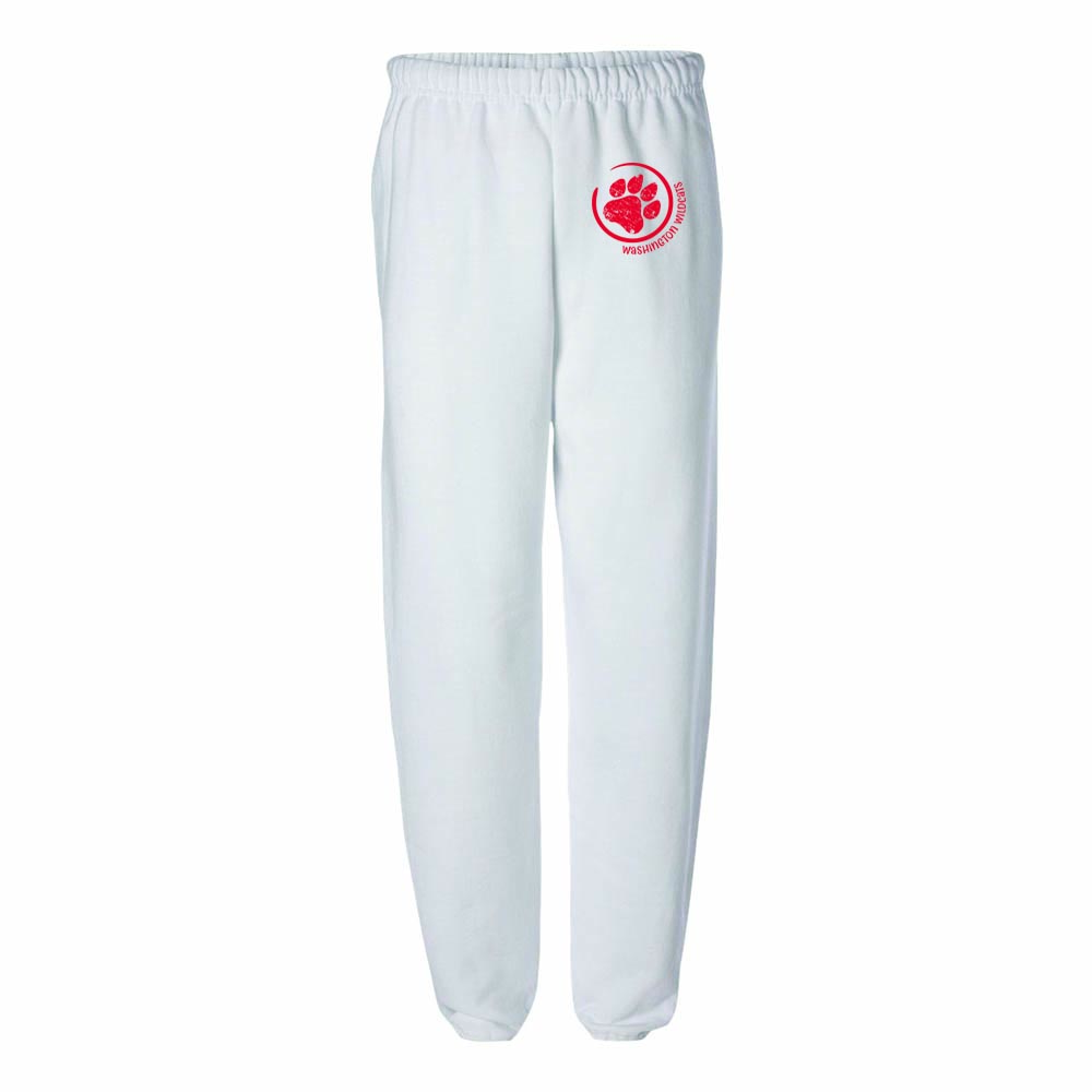 WASHINGTON PAW SWEATPANTS ~ WASHINGTON ELEMENTARY SCHOOL ~ youth & adult ~ classic fit