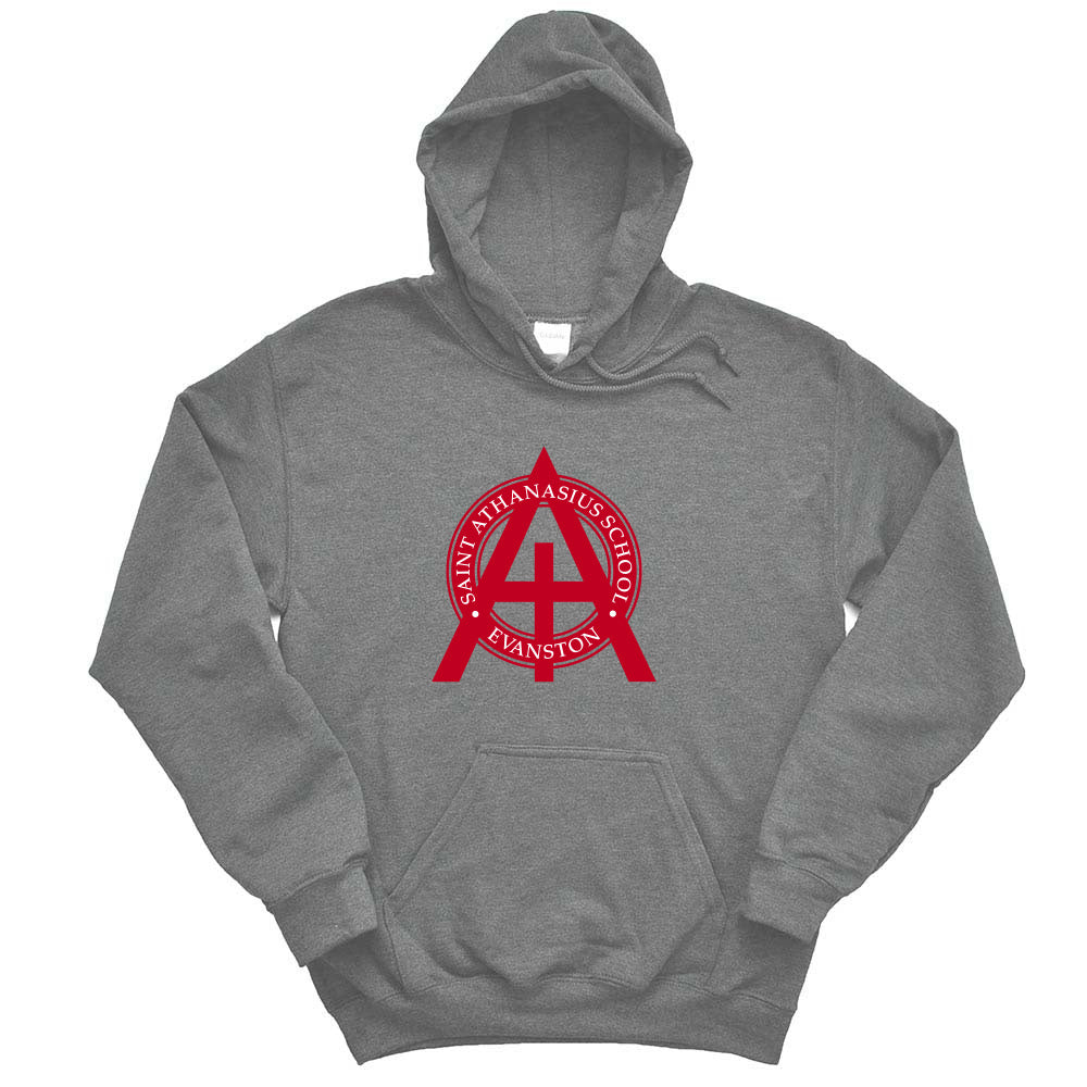 ST. ATHANASIUS LOGO HOODIE ~ youth and adult  ~ classic unisex fit