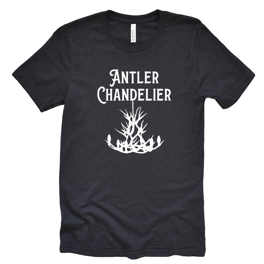 ANTLER CHANDELIER  youth triblend tee