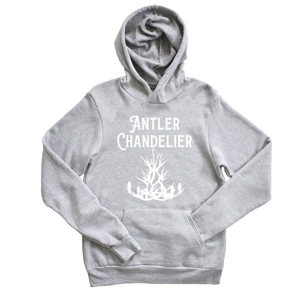 ANTLER CHANDELIER youth fleece hoodie  classic fit