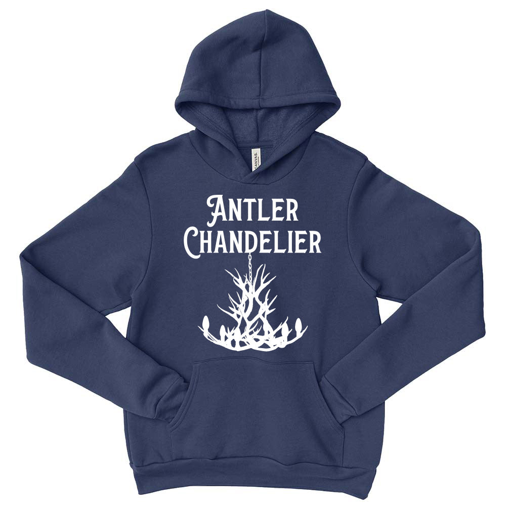 ANTLER CHANDELIER youth fleece hoodie  classic fit